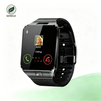 Reloj Inteligente con Cámara, Compatible con BT para Android e iOS, Precio de Fábrica, Compatible con Tarjeta SIM, Reloj Inteligente Android