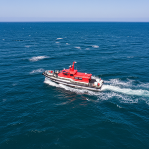 Grandsea - Barco de Aluminio de Alta Velocidad de 21.8 m/71 pies, Barco de Patrulla con Motor Interior, Barco de la Marina en Venta - Product Image 1