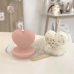 Molde de Silicona para Velas Aromáticas en Forma de Corazón, Apto para Decoración de Bodas, Moldes para Yeso y Repostería - Product Image 3