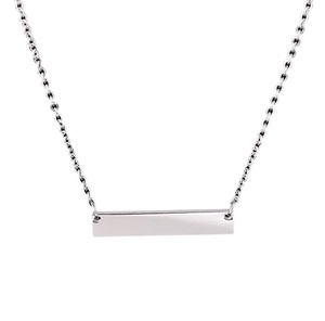 All'ingrosso personalizzato <span class=keywords><strong>925</strong></span> <span class=keywords><strong>in</strong></span> <span class=keywords><strong>argento</strong></span> Sterling gioielli personalizzati rodiato placcato <span class=keywords><strong>con</strong></span> zircone qualsiasi <span class=keywords><strong>nome</strong></span> o Logo Tag <span class=keywords><strong>collana</strong></span> per il partito - Product Image 1