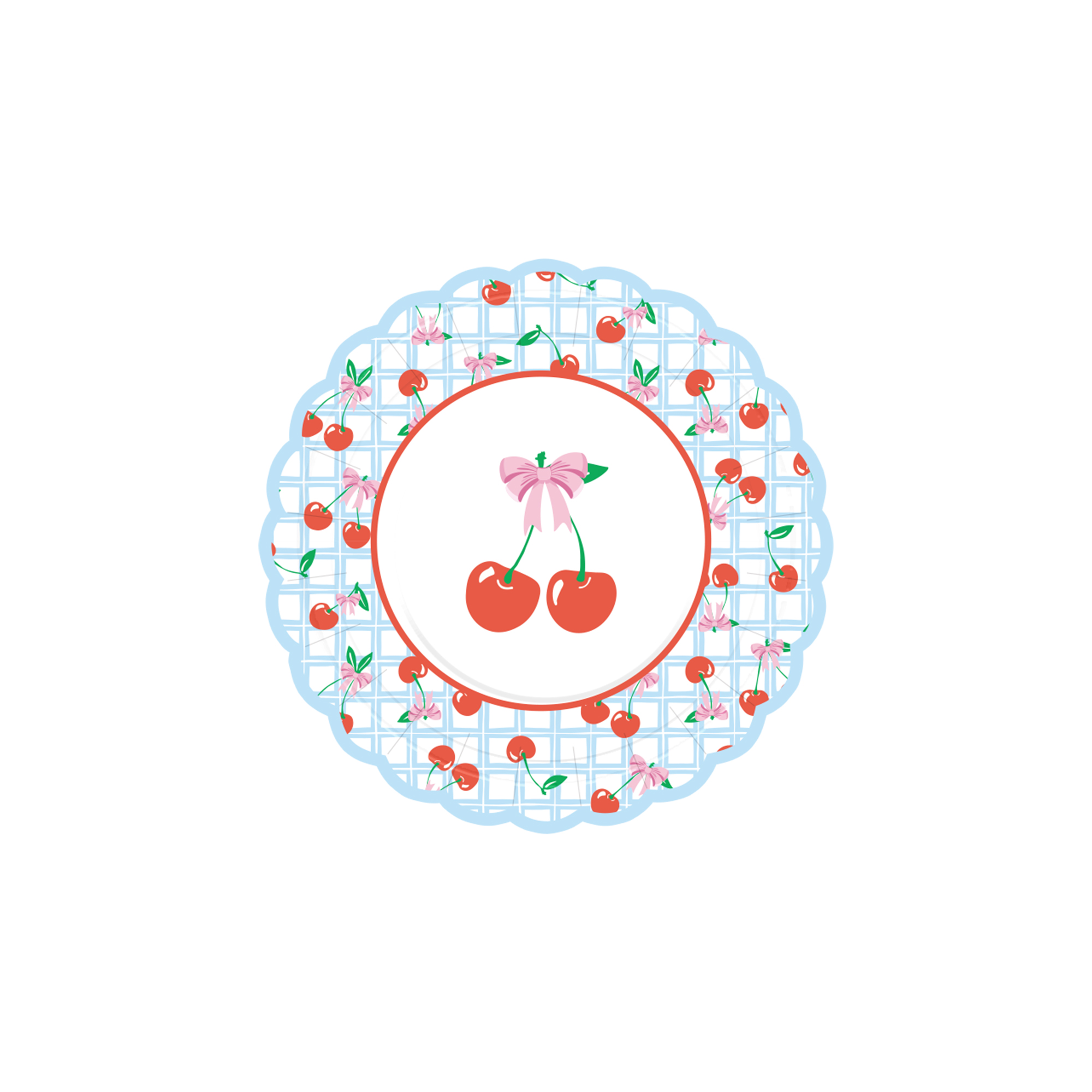 7inch paper plate*8pcs