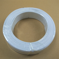 Kabel Telepon CAT 3 300ft Gulungan Putih Bulat (Panjang 100m) 4x1/0.4 26 AWG Gauge Kawat Padat