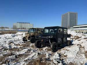 Véhicule tout-terrain <span class=keywords><strong>agricole</strong></span> tout-terrain à quatre roues et cinq places en acier 1000cc Buggy de plage pour <span class=keywords><strong>quad</strong></span> adulte avec chauffage - Product Image 2