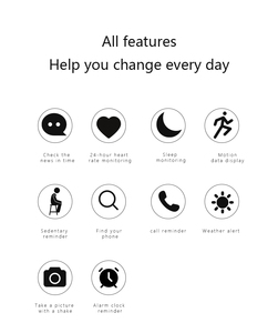 Braccialetto Intelligente Impermeabile Z1 per Monitoraggio Sportivo e Salute, <span class=keywords><strong>Smart</strong></span> <span class=keywords><strong>Band</strong></span> 1.0 (<span class=keywords><strong>2</strong></span> Recensioni) 1 Venduto - Product Image 6