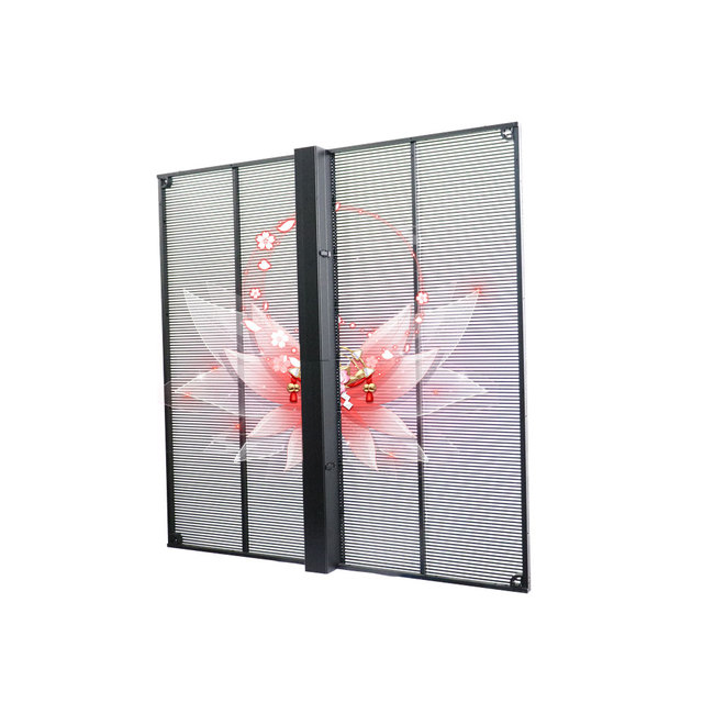 Transparent Holographic Mesh Projector Screen 3D Hologram Projection Display