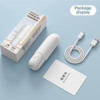 Vente directe d'usine de batterie externe grande capacité, mini ventilateur portable rechargeable 2-en-1 avec lumière.