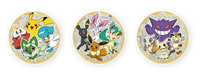 Ensemble de badges en cristal chinois simplifié PR-GMBS en gros, en stock, pour collection et cadeau