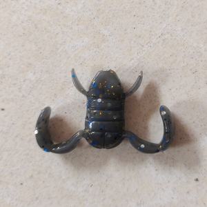 Vente chaude coups de pied grenouille 2.2g 6.2g 13g cuillère à eau grenouille poisson noir spécial tuer TPE tonnerre grenouille leurre de pêche noir - Product Image 6