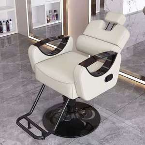 High Quality Adjustable Direct Commercial Furniture Leather Beauty Makeup Hair Dressing Hair Cut Styling Salon Barber <b>Chair</b> - Product Image 2