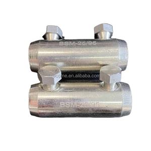 Connecteur à cisaillement, cosses de câble en alliage d'aluminium mécanique avec placage nickel et anneaux centraux pour système de mise à la terre - Product Image 2