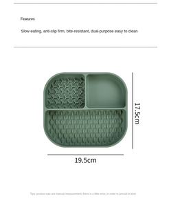 Bol à nourriture lent en silicone personnalisé, pratique et très vendu, pliable, pour l'eau et la nourriture, utilisation en extérieur pour chiens et chats - Product Image 6