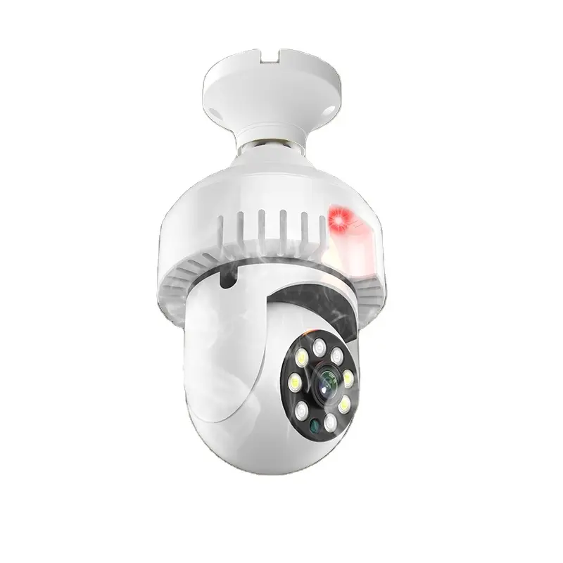 Yoosee akıllı alarmlı dedektör güvenlik 360 derece e27 mini ampul cctv kablosuz ağ ptz ip camara işık wifi ampul kamera