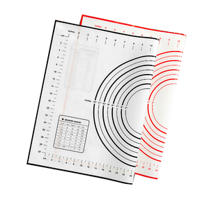 Wholesale Kitchen Non-slip <b>Silicone</b> Oven Liner Fondant Pie Crust Mat Dough Rolling Pastry with Measurements - Product Image 6