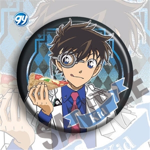 เข็มกลัดแม่เหล็กโลหะลายการ์ตูนคลาสสิก โคนัน นักสืบ ขนาด 58 มม. จากโรงงานผลิต - Product Image 3