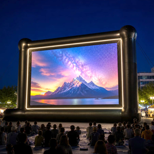 Écran gonflable personnalisé pour cinéma en plein air, écran de projection gonflable, écran de cinéma gonflable - Product Image 1