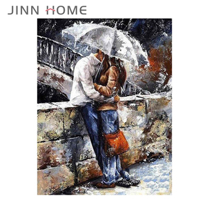 Kit Pittura con Numeri per Adulti, Scena Romantica di <span class=keywords><strong>Venezia</strong></span>, Dipinto su Tela Senza Cornice, Regalo - Product Image 6