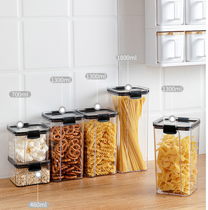 OEM & ODM ermetico impilabile in plastica Organizer contenitore di stoccaggio Set BPA Free contenitore cibo cibo contenitore contenitore contenitore contenitore di cibo - Product Image 2