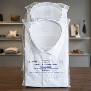 UKHI Biodegradable Compostable T-Shirt <b>Bag</b> Flexo Printing Heat <b>Seal</b> PE/PBAT Material Customizable Custom Size Fashion Accessory - Product Image 6