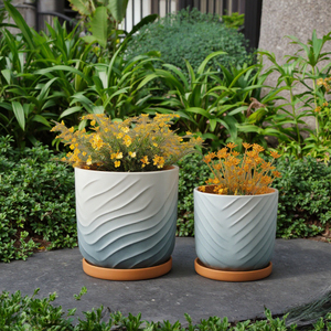 Ceramic Garden Planter <strong>Flower</strong> <strong>Pot</strong> for Indoor/Outdoor Plants Stylish Home Decor - Product Image 6