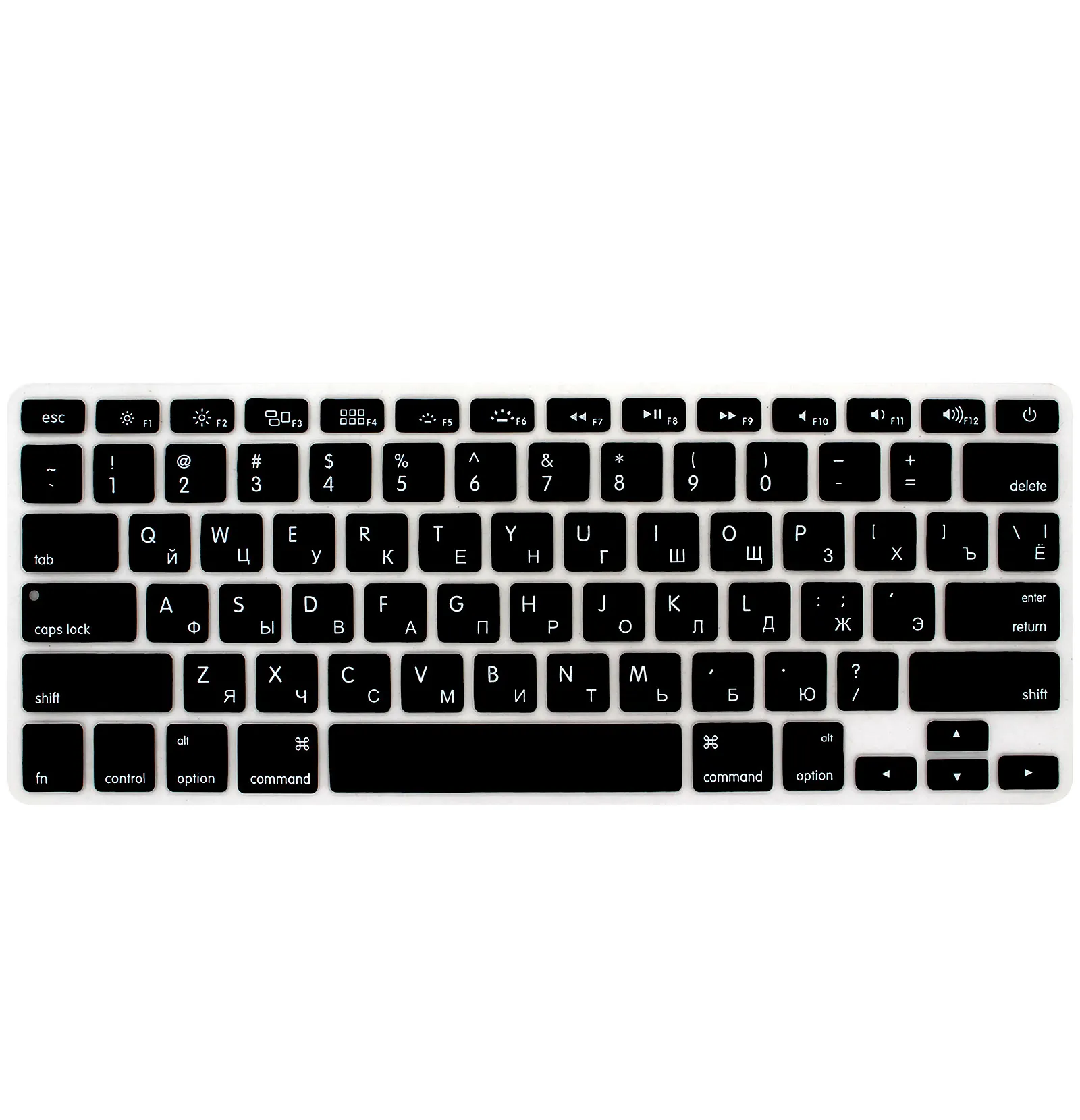 Russian laptop Keyboard Cover Protector film for Russian Russia MacBook Air pro 11 12 13 15 16 inch keyboard cover