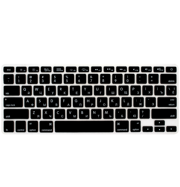 Russian Laptop Keyboard Cover Protector Film for Russian Russia MacBook Air Pro 11 12 13 15 16 Inch Keyboard Cover