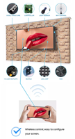 Layar LED Display Luar Ruangan IP65 untuk Iklan, Kabinet Terbuka Layanan Depan P3 P4 P6 P8 P10 960x960mm, Layar Ganda