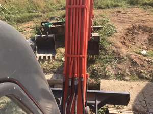 Excavatrice hydraulique Doosan DX55 d'occasion de haute qualité avec bon état DX55 60 150 avec de faibles heures de travail - Product Image 6