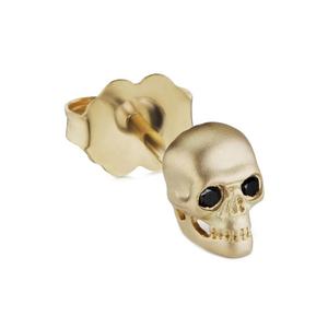 LOZRUNVE stile unico placcatura Mini <span class=keywords><strong>teschio</strong></span> <span class=keywords><strong>orecchini</strong></span> a bottone 925 <span class=keywords><strong>argento</strong></span> - Product Image 1