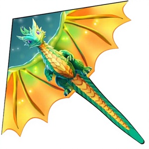 Cerf-volant Dragon OEM prêt à être expédié, en polyester, origine Shandong, unisexe, pour les 8-13 ans - Product Image 2