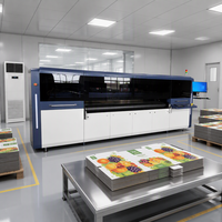 Imprimante numérique à jet d'encre à plat simple ou multiple passe, alimentation automatique, pour boîtes à pizza, impression en une seule passe, nouvelle garantie 1 an