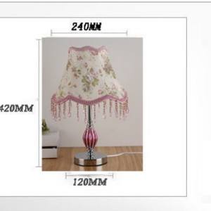 Lampe de chevet LED moderne minimaliste de style européen, lumière chaude, veilleuse à intensité variable pour la décoration de chambre à coucher, mariage, allaitement - Product Image 4