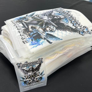 Trasferimenti Termici DTF Personalizzati Lavabili con Stampe Stile Street <span class=keywords><strong>per</strong></span> <span class=keywords><strong>Magliette</strong></span> Tessuti Cinture Cappelli Adesivi DTF - Product Image 2