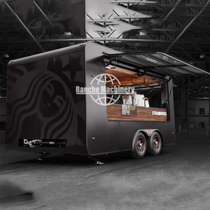 Cuisine mobile à café personnalisée, remorque de restauration rapide, mini foodtruck, camion de crème glacée, camions de nourriture mobiles à vendre - Product Image 6