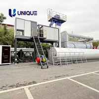 Centrale à asphalte portative Uniquemac haute efficacité pour la construction routière flexible – Mélangeurs d'asphalte