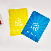 Jeux de cartes personnalisés Thriwa, version anglaise, You Laugh You're Out - Essayez de ne pas rire, jeu de société familial pour adultes et enfants