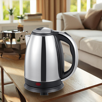 Bouilloire électrique intelligente sans fil de 1.8 litres, théière turque portable, chauffe-eau domestique Samovar pour café eau chaude cuisine