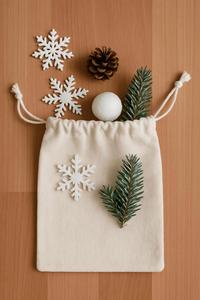 Custom Logo Printed Cotton Gift <b>Packaging</b> <b>Bag</b> Nature White Dust Drawstring Cosmetic Cotton <b>Bag</b> - Product Image 3