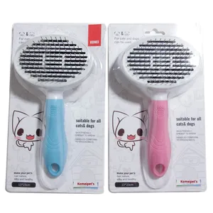 Very Brands Classic Peigne à boutons en plastique <span class=keywords><strong>pour</strong></span> animaux de compagnie <span class=keywords><strong>Brosse</strong></span> <span class=keywords><strong>pour</strong></span> chien écologique <span class=keywords><strong>pour</strong></span> Teddy <span class=keywords><strong>Golden</strong></span> <span class=keywords><strong>Retriever</strong></span> et diverses races de chiens - Product Image 2