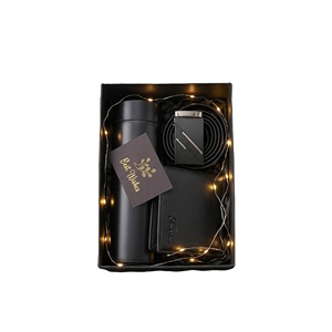 Men's <b>Gift</b> Set Water Bottle Leather Wallet Belt Luxury 3-in-<b>1</b> <b>Gift</b> Box <b>for</b> Him Perfect <b>for</b> Birthday Father's Day - Product Image 2