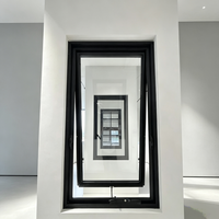 Fenêtre fixe en verre insonorisé australien à double sécurité, cadre en aluminium, vitrage multicouche, certifiée Energy Star, coupe-vent pour la maison