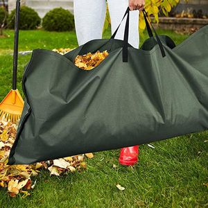 2026 Waterproof Bags Leaf <b>Tarp</b> Trash Heavy Duty Storage Lawn Container Collapsible Garden Waste Bag - Product Image 4
