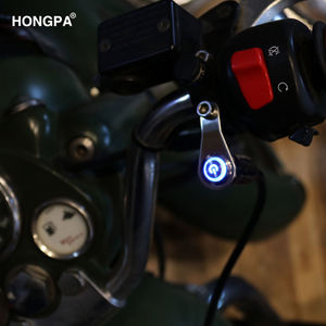 Interrupteur de <span class=keywords><strong>moto</strong></span> 304, support de lampes LED, démarrage, extinction, klaxon, feux clignotants, interrupteur pour motos universelles - Product Image 6