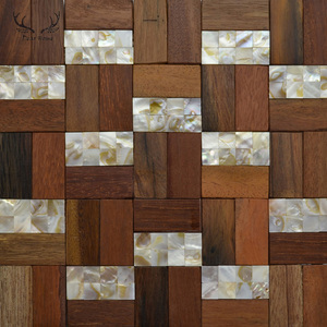 3d decorativos paneles de pared antiguo de <span class=keywords><strong>madera</strong></span> de panel de mosaico de <span class=keywords><strong>madera</strong></span> de <span class=keywords><strong>alerce</strong></span> - Product Image 3