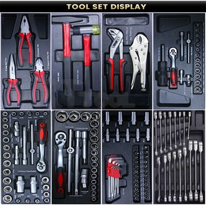 220 pièces Armoire À Outils Professionnelle Avec Un Artisan Chariot à Outils <span class=keywords><strong>Coffre</strong></span> Avec Outils - Product Image 6