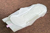 Serviettes hygiéniques jetables Moloven Probiotic, absorbantes, anti-fuites, pour usage quotidien.