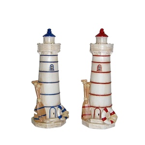 Venta al por mayor regalos náuticos resina faro figuras - Product Image 2
