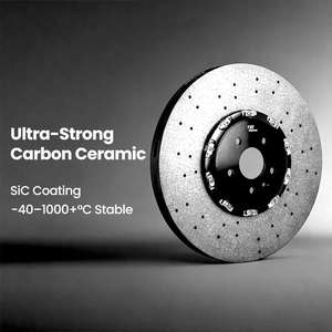 TEI โรเตอร์เซรามิกคาร์บอนไฟเบอร์ TCCB-R 355-440มม. สำหรับ BMW X3/X4/X5/X6 M G01-G06 PORSCHE 911 Range Rover - Product Image 1