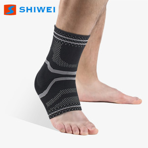 Shiwei <b>Ankle</b> <b>Support</b> Breathable High Elasticity Silicone Non Slip Massage Protection For Football Running Unisex Adult - Product Image 4