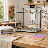 ELEGOO OrangeStorm Giga Printer 3D FDM Format Besar 800mm X 800mm X 1000mm Mesin Pencetak Industri Kecepatan Tinggi