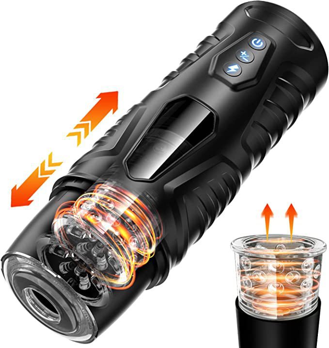 xuanai male masturbator XUANAI® Rechargeable Automatic Sucking Heating Realistic Pussy Vagi main image 1